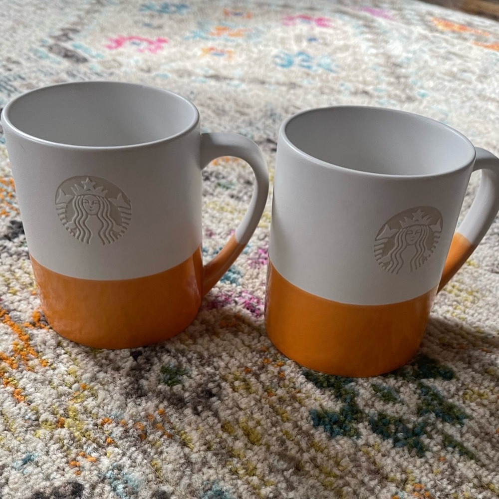 Starbucks mugs